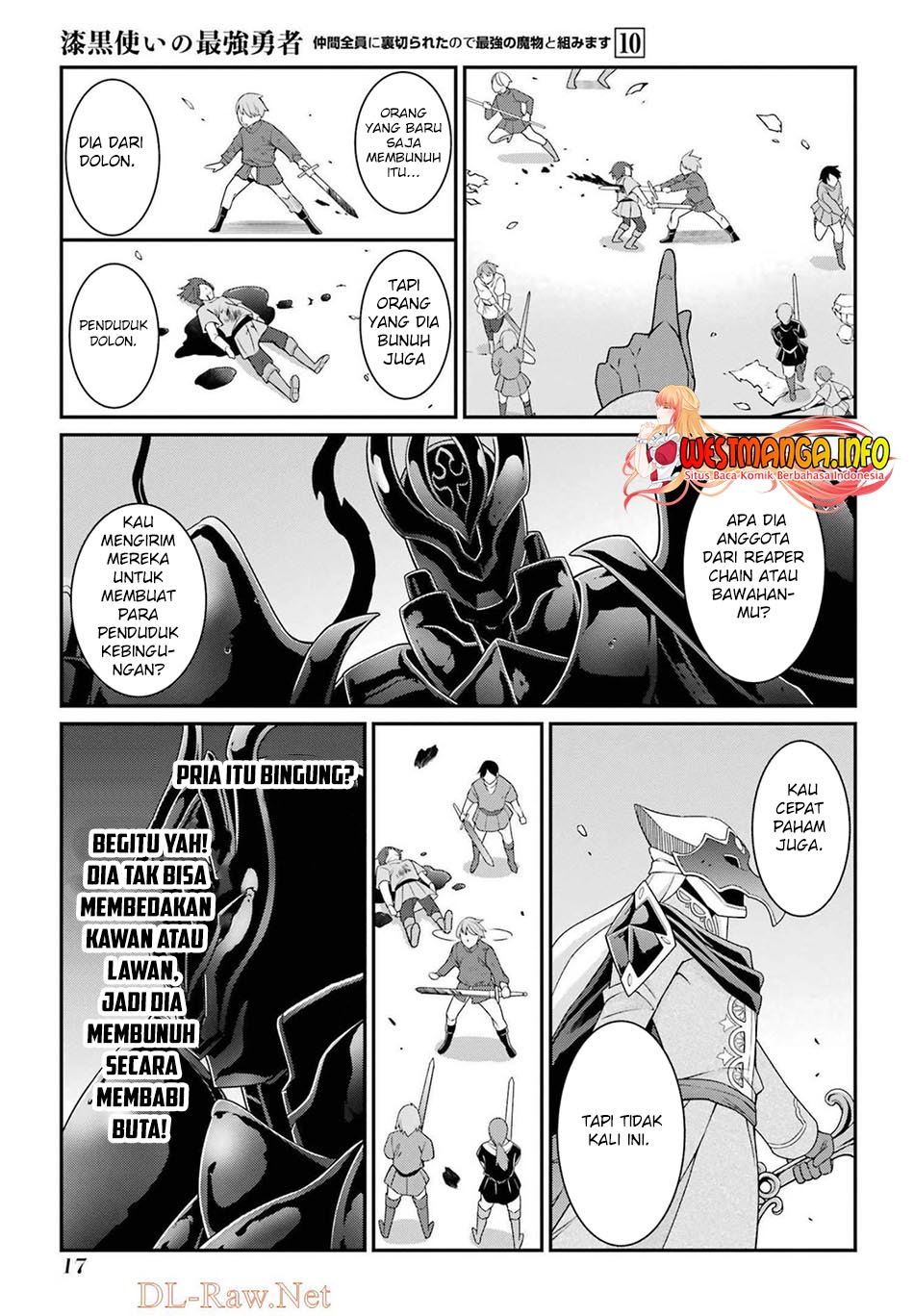 Shikkoku Tsukai no Saikyo Yusha Nakama Zen’in ni Uragira Retanode Saikyo no Mamono Chapter 50 Bahasa Indonesia