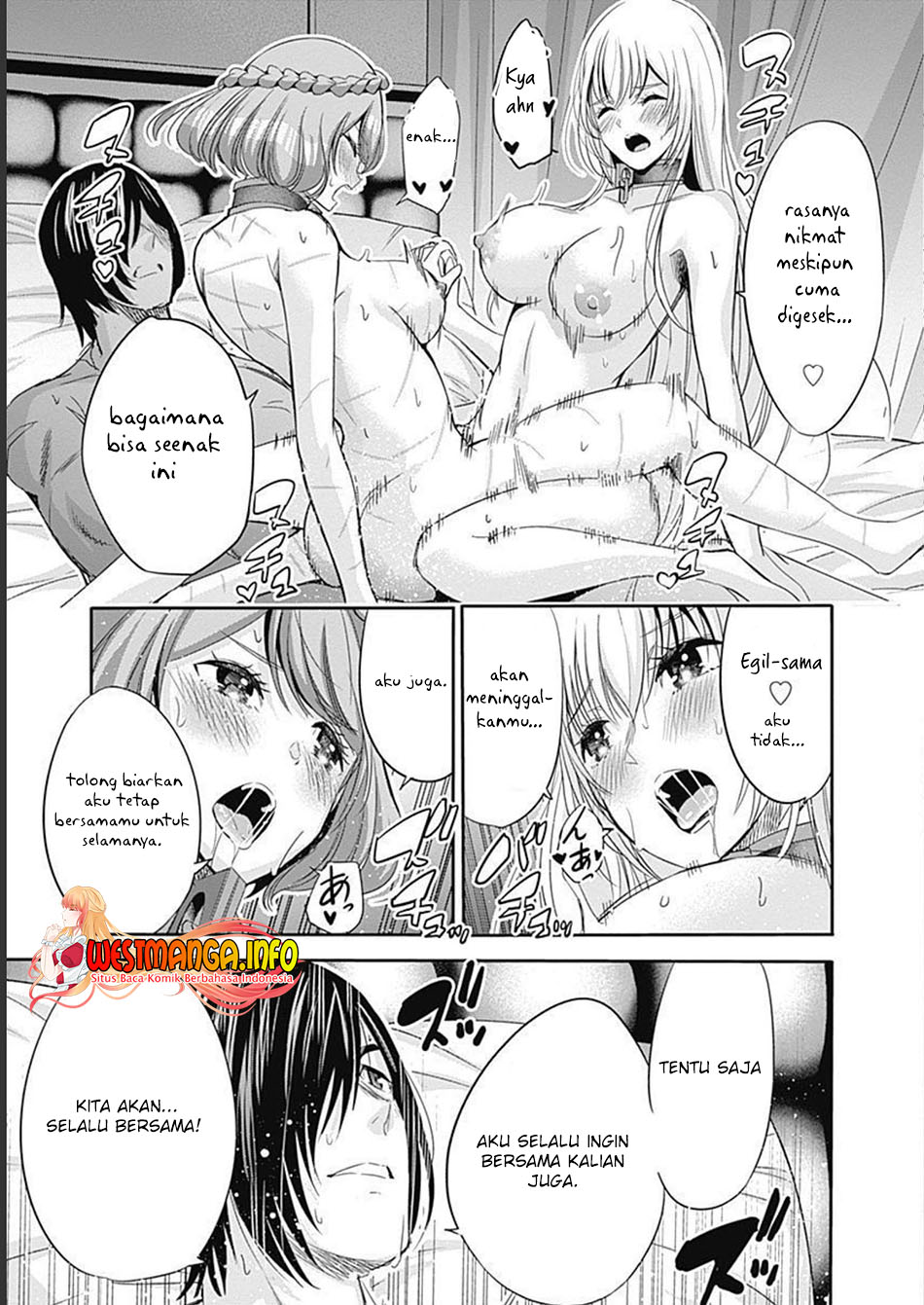 Uragirareta S Rank Boukensha no Ore wa, Aisuru Dorei no Kanojora to Tomoni Dorei dake no Harem Guild o Tsukuru Chapter 51 Bahasa Indonesia