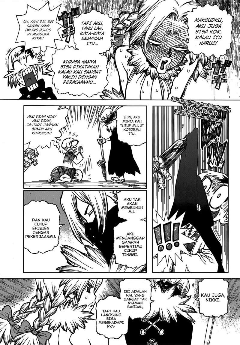 Dr. Stone Chapter 130 Bahasa Indonesia