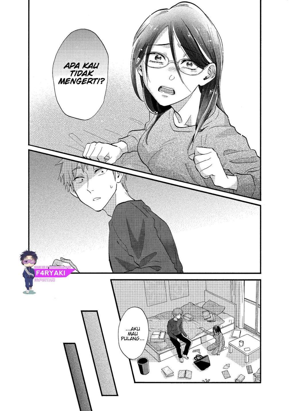 Wotaku ni Koi wa Muzukashii Chapter 51 Bahasa Indonesia