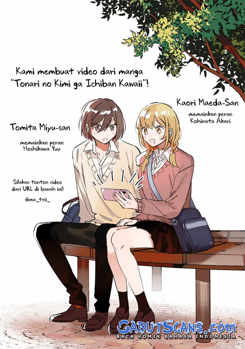 Tonari no Kimi ga Ichiban Kawaii Chapter 32 Bahasa Indonesia