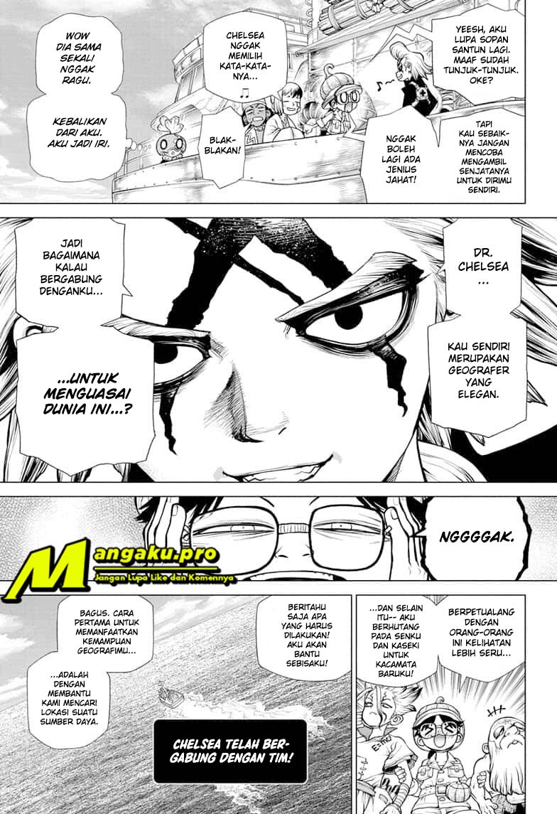 Dr. Stone Chapter 173 Bahasa Indonesia