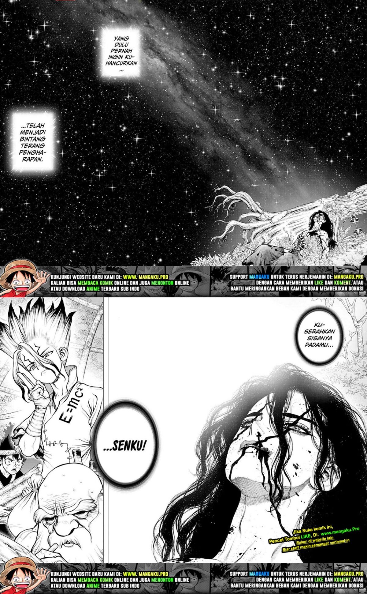 Dr. Stone Chapter 188 Bahasa Indonesia