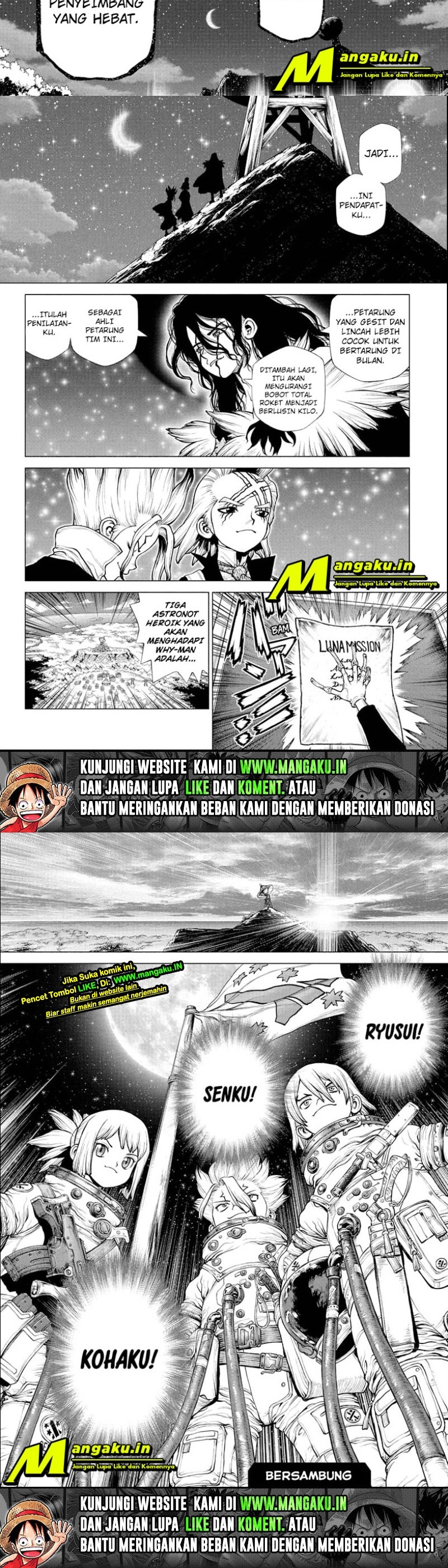 Dr. Stone Chapter 219 Bahasa Indonesia