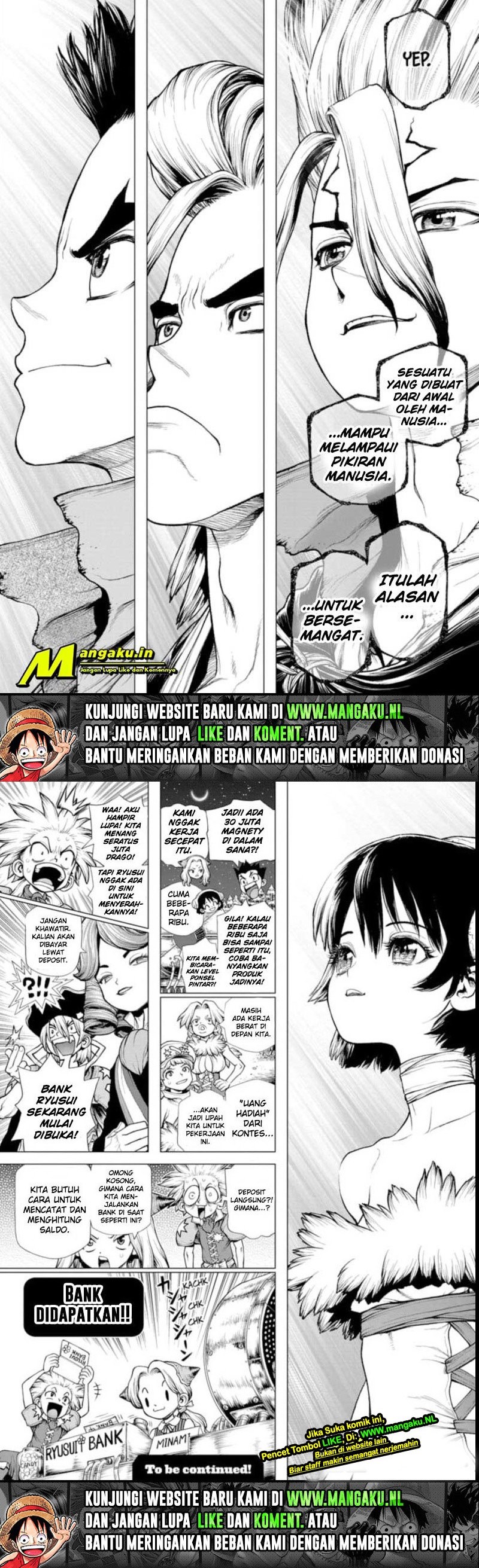 Dr. Stone Chapter 208 Bahasa Indonesia
