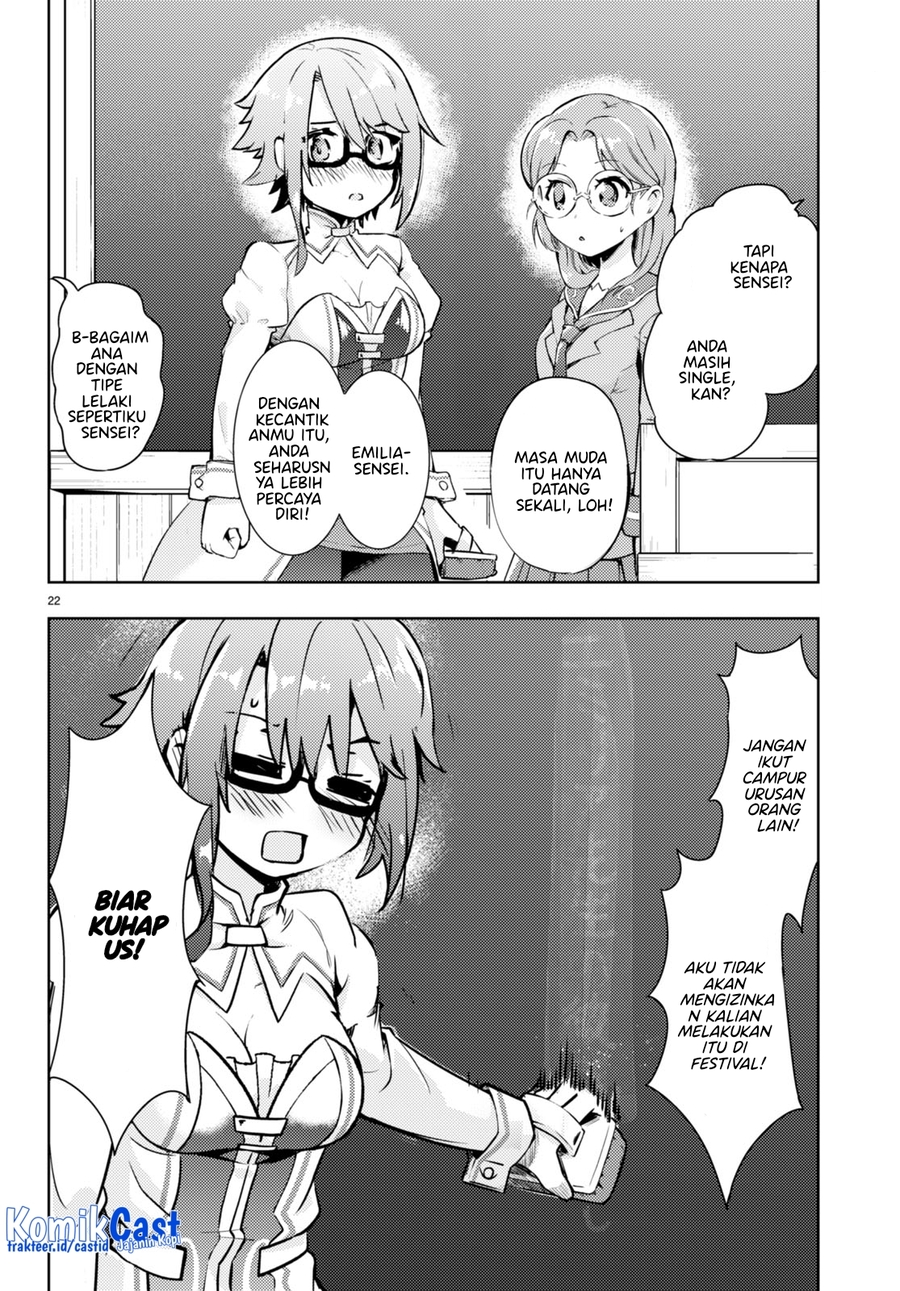 Kenshi o Mezashite Nyugaku Shitanoni Maho Tekisei 9999 Nandesukedo!? Chapter 55 Bahasa Indonesia