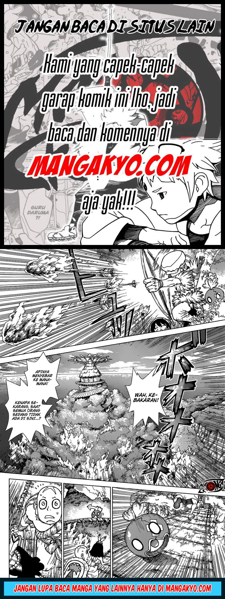 Dr. Stone Chapter 128 Bahasa Indonesia