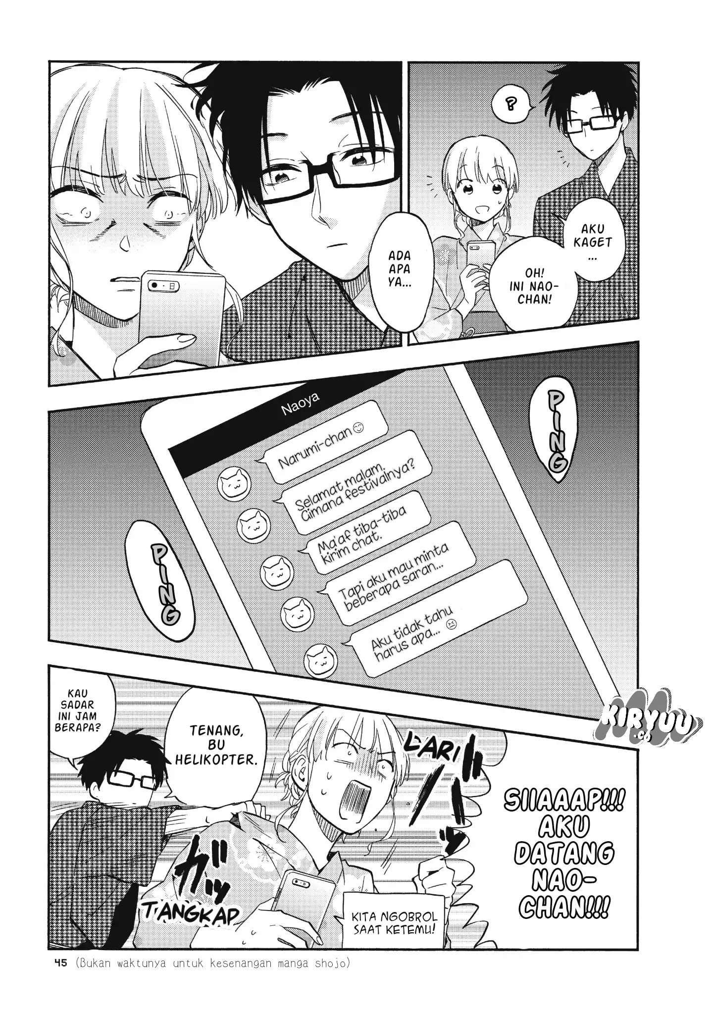 Wotaku ni Koi wa Muzukashii Chapter 34 Bahasa Indonesia