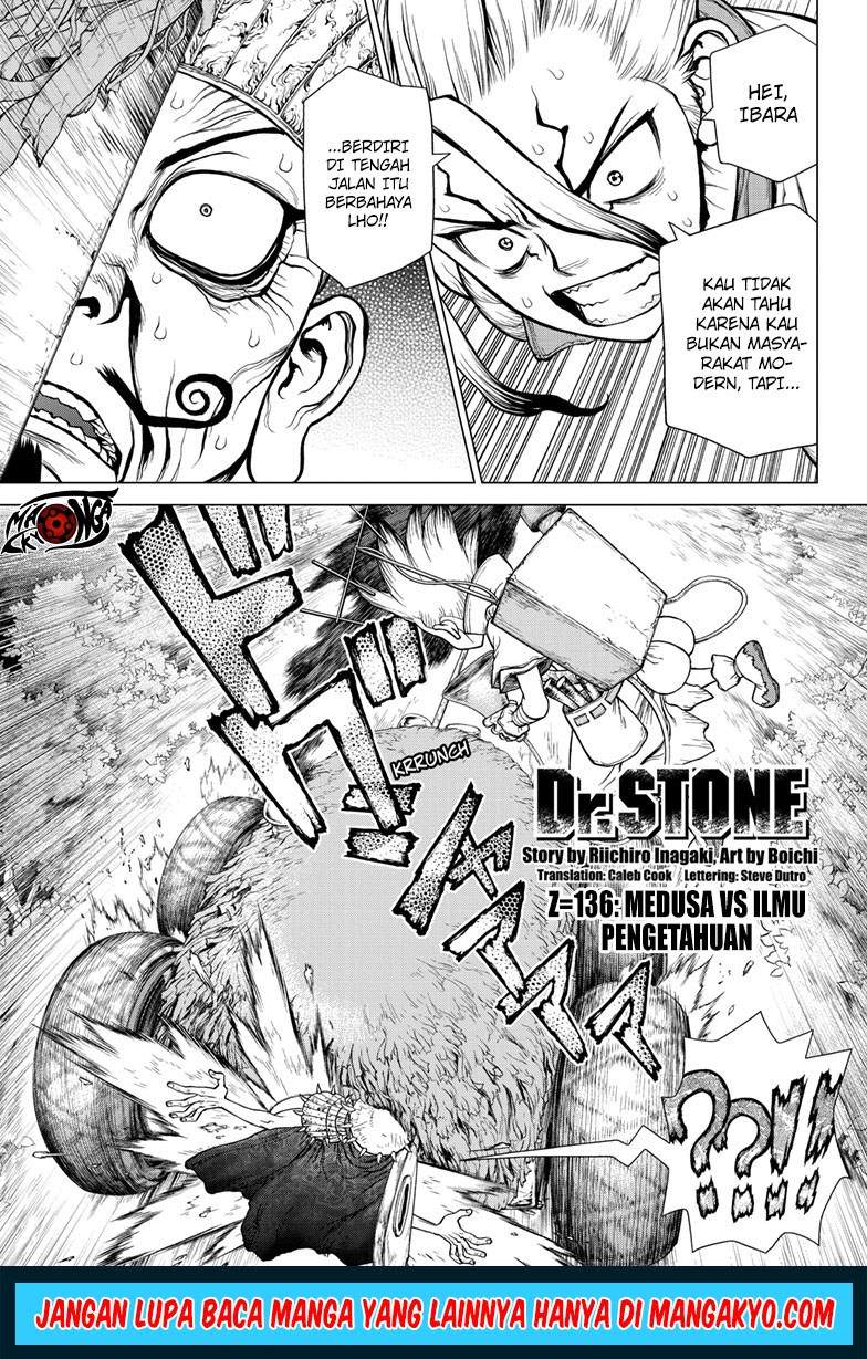 Dr. Stone Chapter 136 Bahasa Indonesia