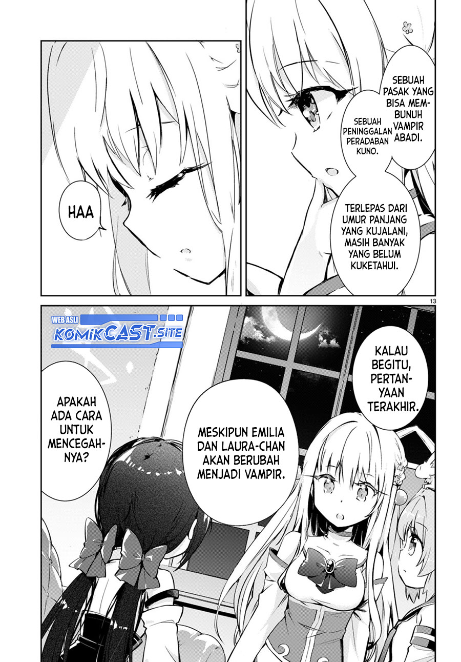 Kenshi o Mezashite Nyugaku Shitanoni Maho Tekisei 9999 Nandesukedo!? Chapter 50 Bahasa Indonesia