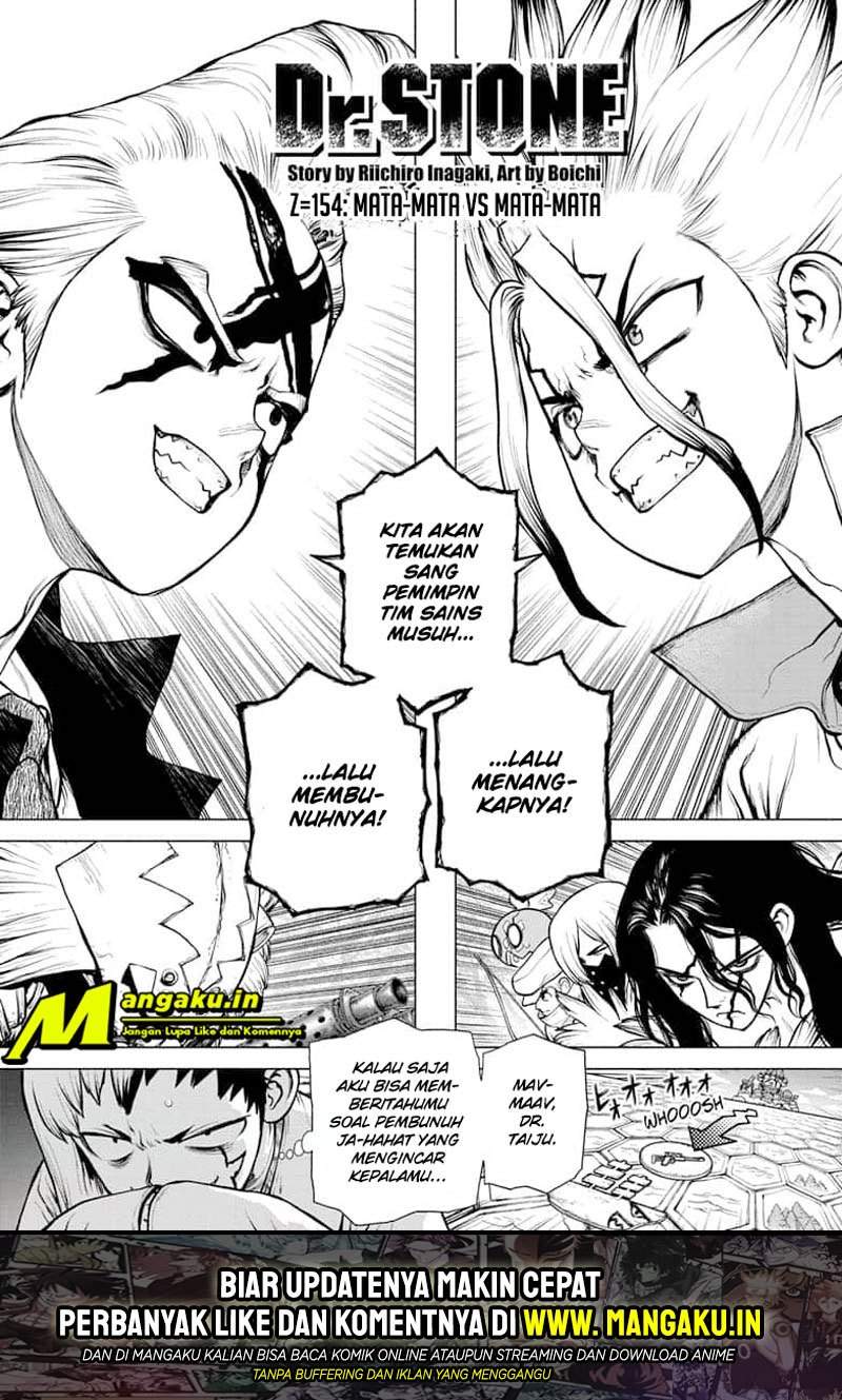 Dr. Stone Chapter 154 Bahasa Indonesia