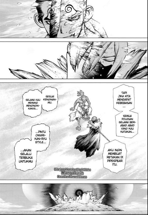 Dr. Stone Chapter 134 Bahasa Indonesia