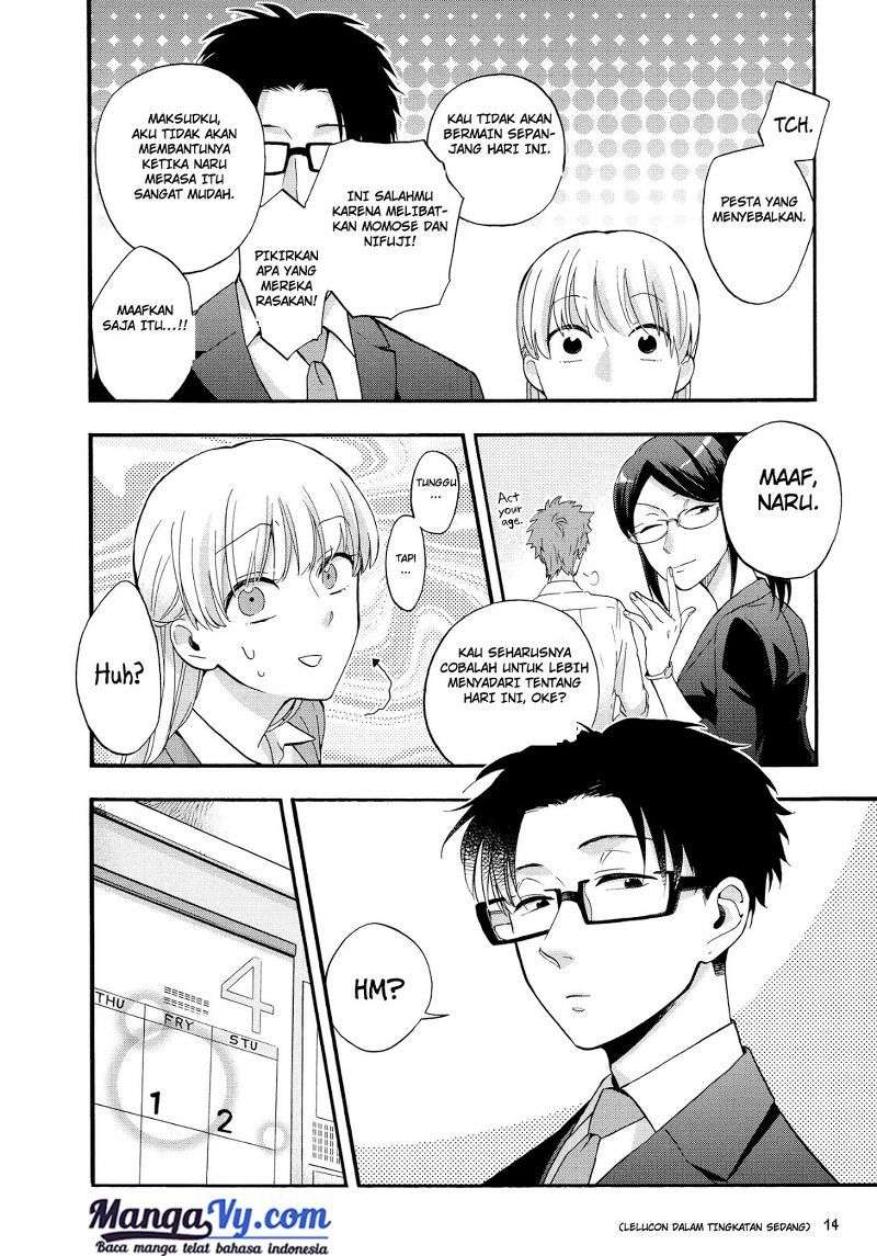 Wotaku ni Koi wa Muzukashii Chapter 15 Bahasa Indonesia