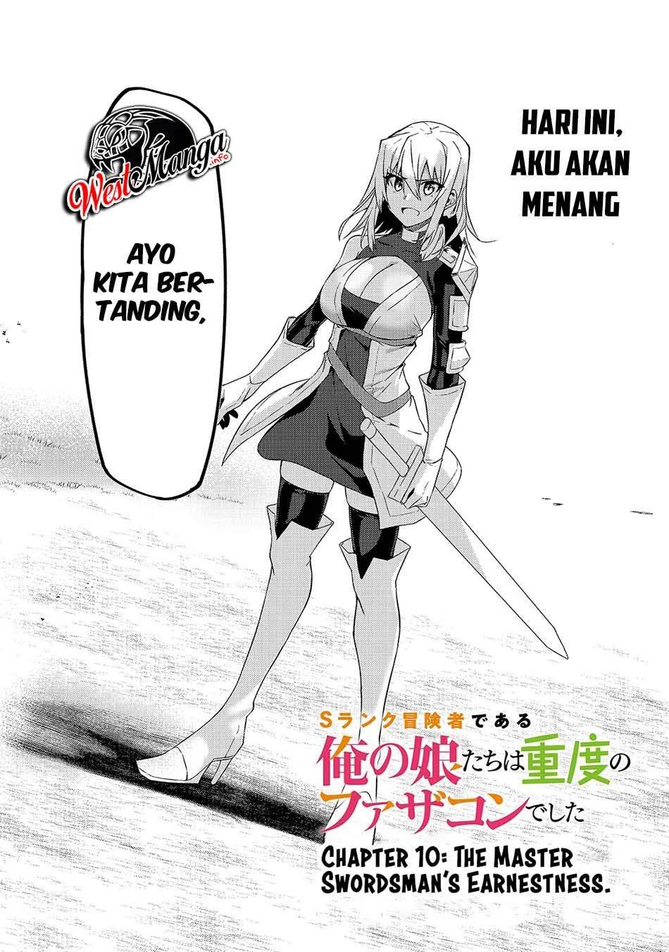 S Rank Boukensha de Aru Ore no Musume-tachi wa Juudo no Father Con deshita Chapter 10 Bahasa Indonesia