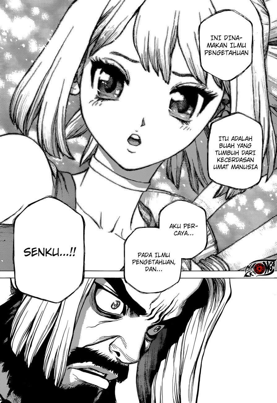 Dr. Stone Chapter 41 Bahasa Indonesia