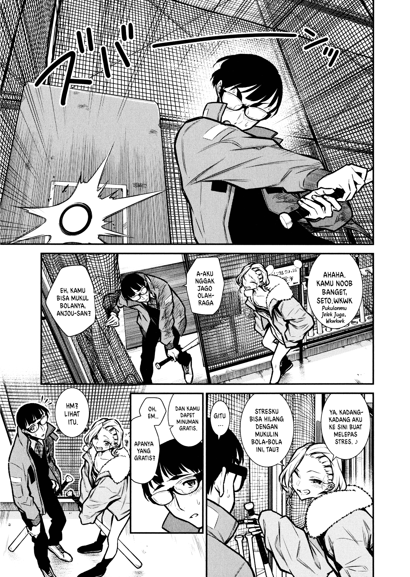 Yancha Gal no Anjou-san Chapter 77 Bahasa Indonesia