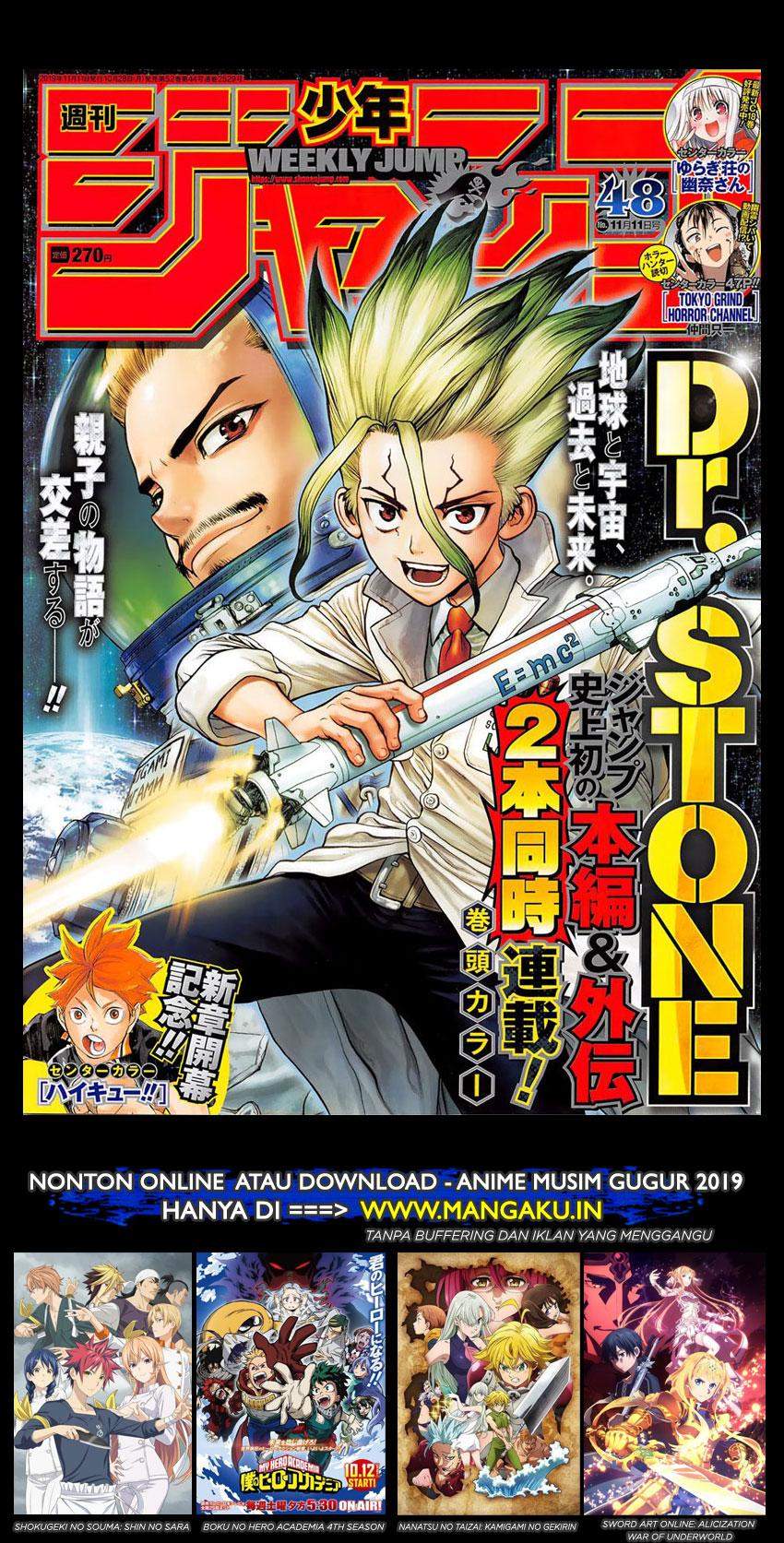 Dr. Stone Chapter 127 Bahasa Indonesia