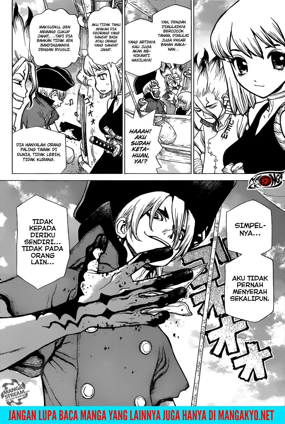 Dr. Stone Chapter 90 Bahasa Indonesia