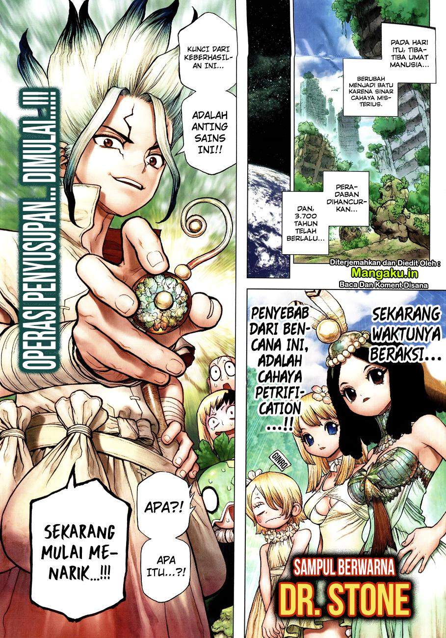 Dr. Stone Chapter 111 Bahasa Indonesia