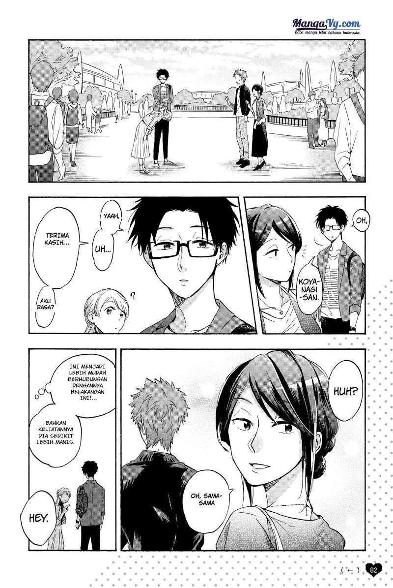 Wotaku ni Koi wa Muzukashii Chapter 19.5 Bahasa Indonesia