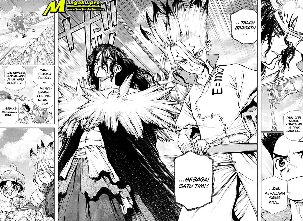 Dr. Stone Chapter 179 Bahasa Indonesia