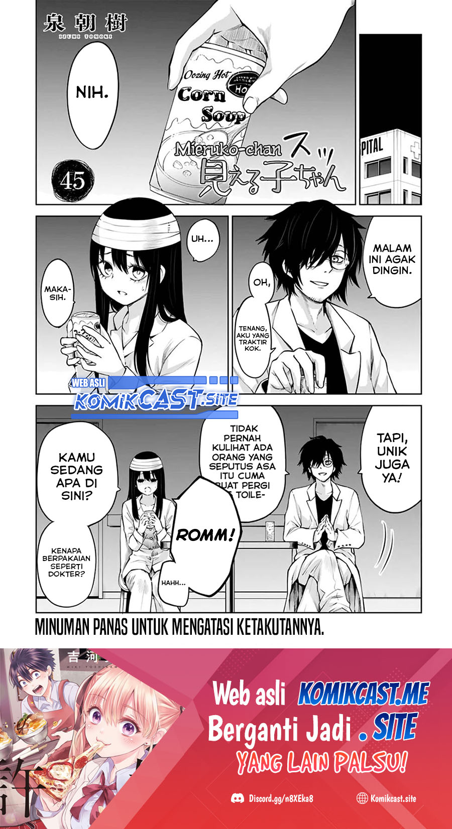 The Girl Who See It (Mieruko-chan) Chapter 45 Bahasa Indonesia