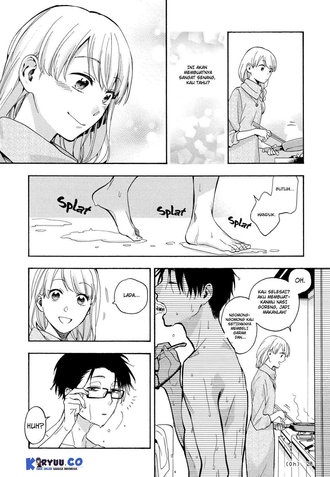 Wotaku ni Koi wa Muzukashii Chapter 23 Bahasa Indonesia