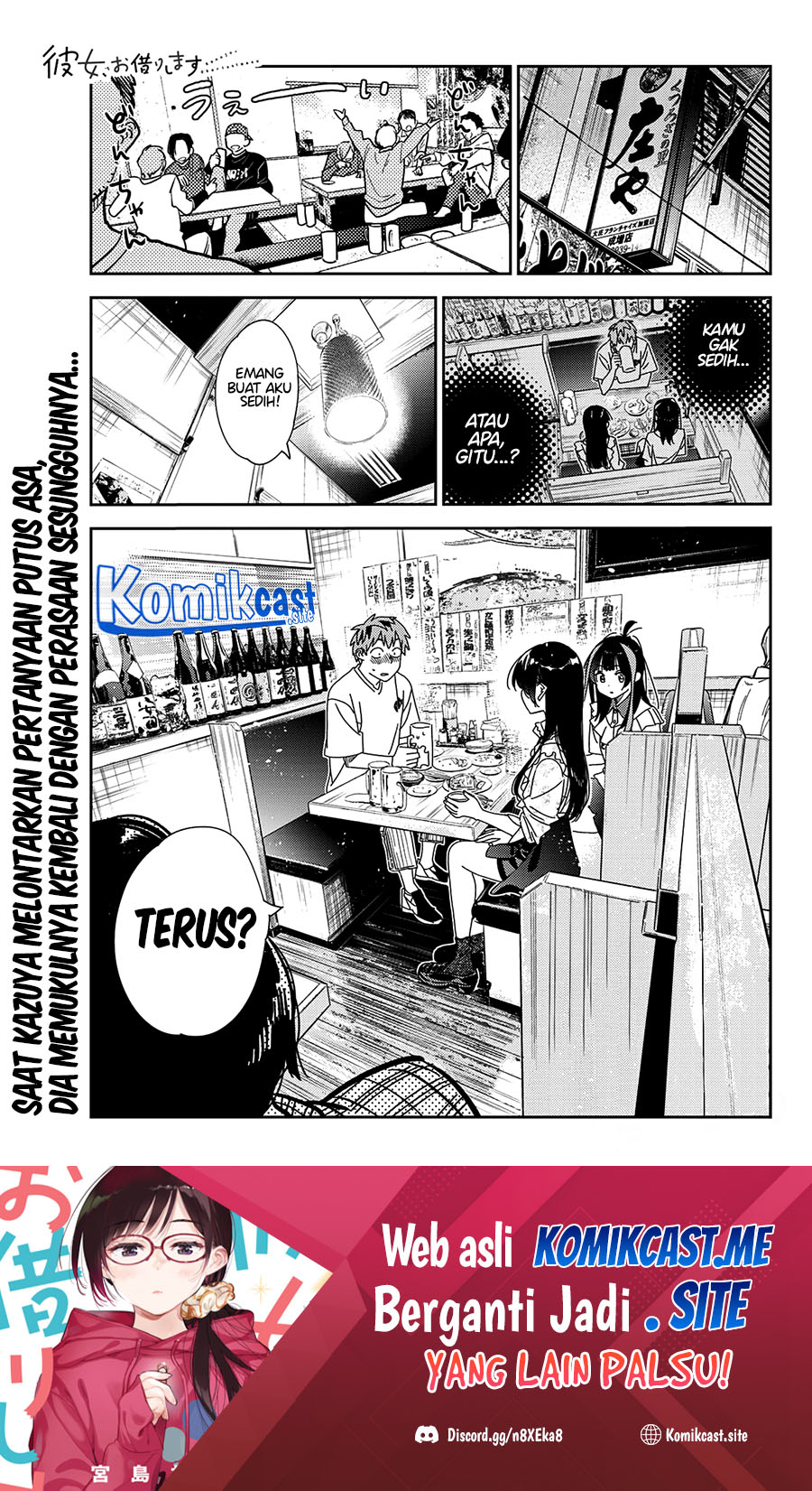 Kanojo, Okarishimasu Chapter 253 Bahasa Indonesia