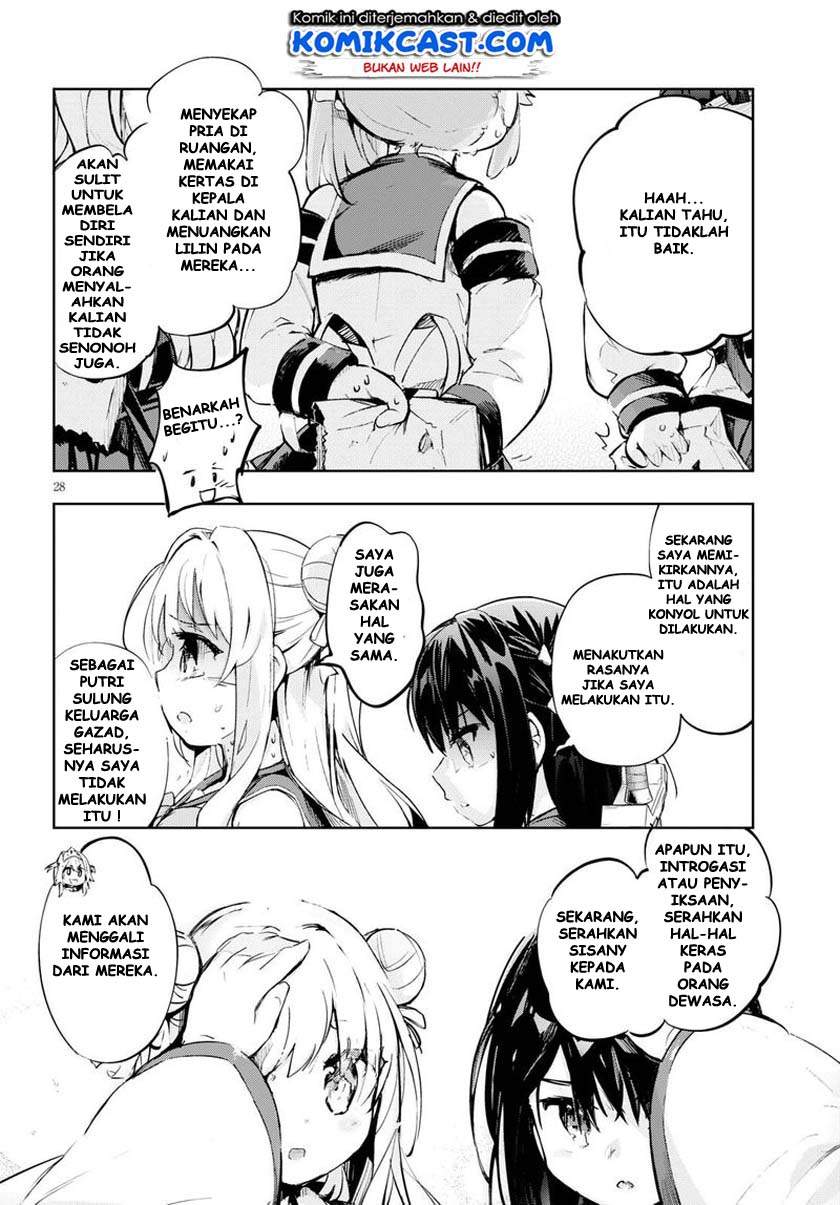 Kenshi o Mezashite Nyugaku Shitanoni Maho Tekisei 9999 Nandesukedo!? Chapter 28 Bahasa Indonesia