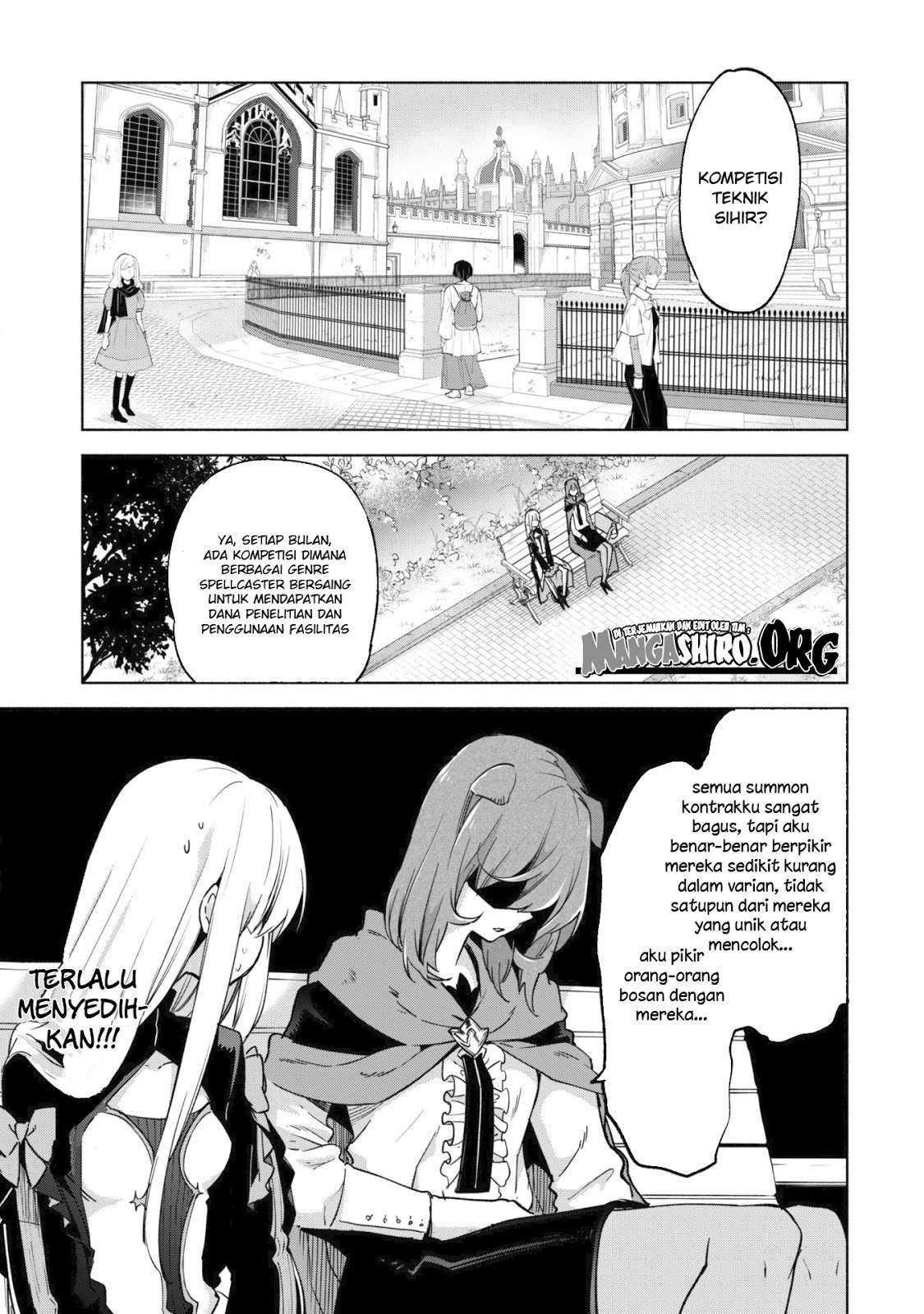 Kenja no Deshi wo Nanoru Kenja The Comic Chapter 25 Bahasa Indonesia