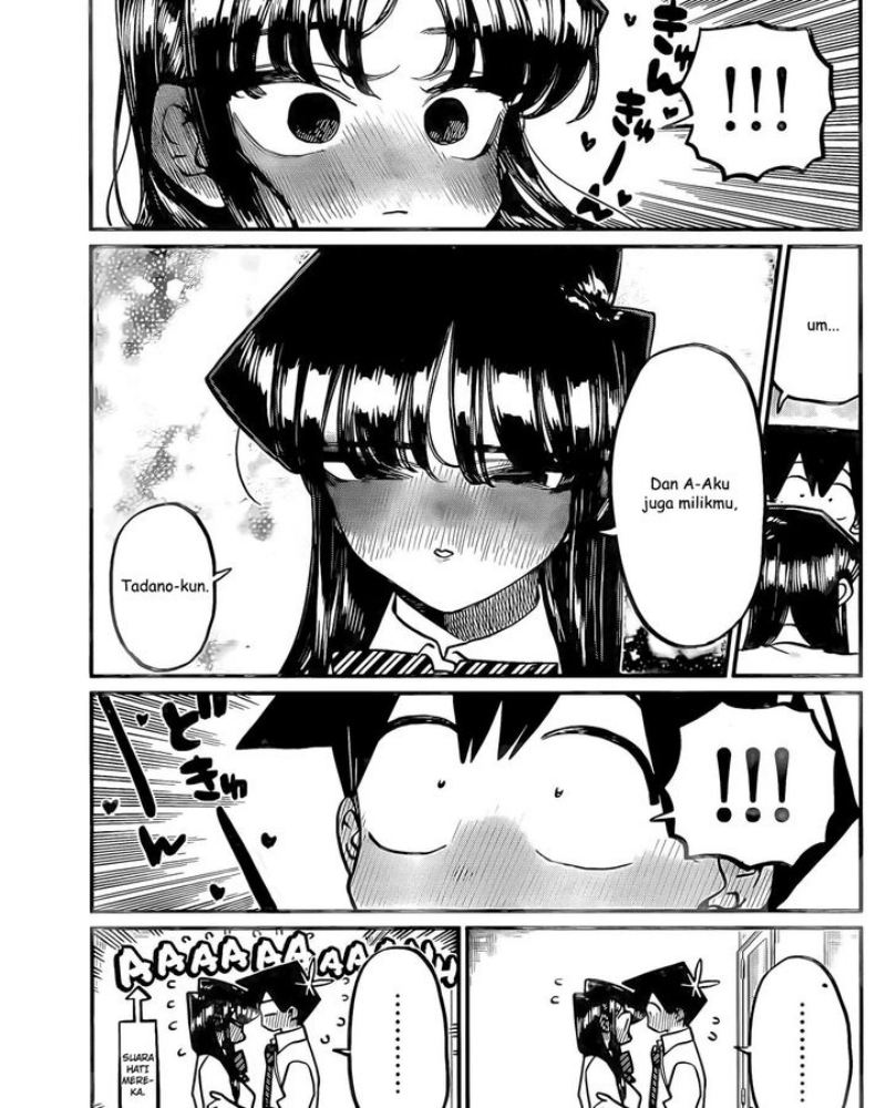 Komi-san wa Komyushou Desu. Chapter 395 Bahasa Indonesia