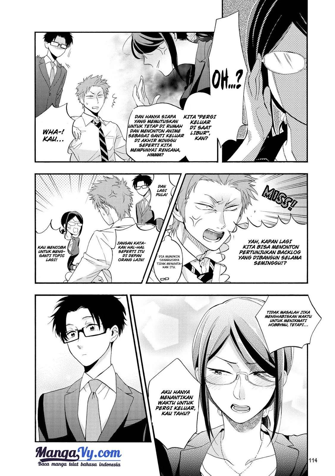 Wotaku ni Koi wa Muzukashii Chapter 13 Bahasa Indonesia