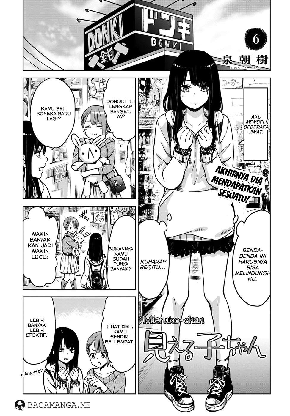 The Girl Who See It (Mieruko-chan) Chapter 06 Bahasa Indonesia