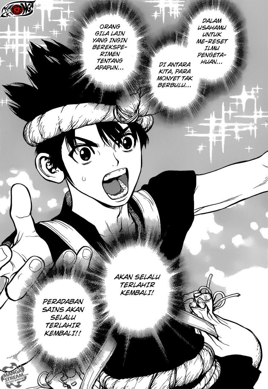 Dr. Stone Chapter 18 Bahasa Indonesia