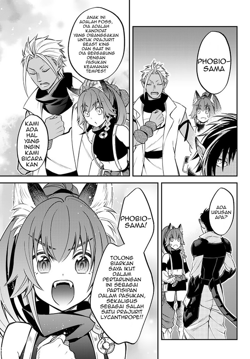 Tensei shitara Slime datta Ken Ibun: Makoku Gurashi no Trinity Chapter 32 Bahasa Indonesia