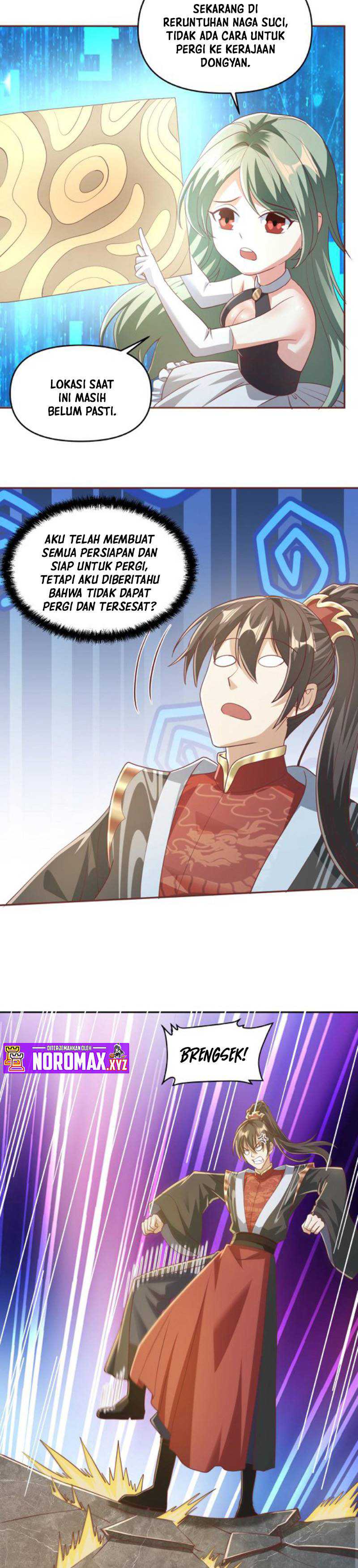 It’s Over! The Queen’s Soft Rice Husband is Actually Invincible Chapter 114 Bahasa Indonesia