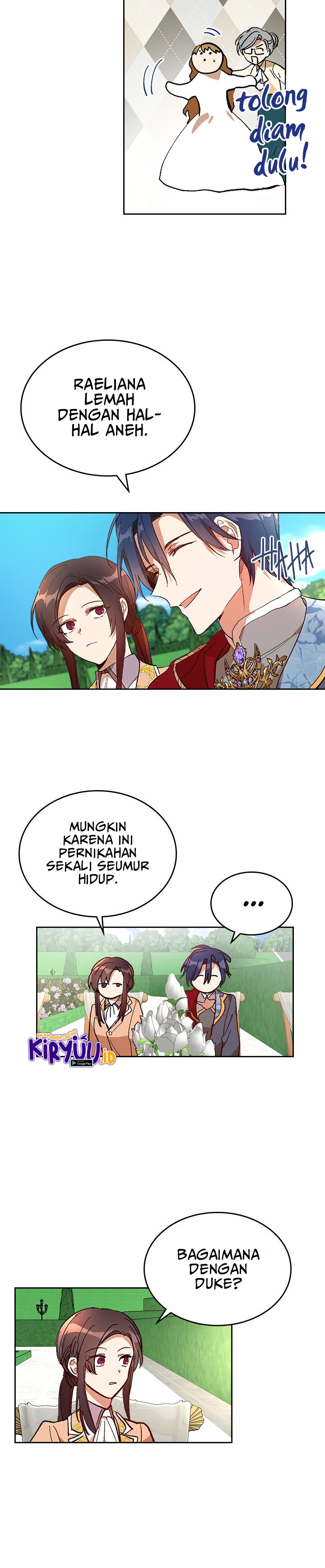 The Reason Why Raeliana Ended up at the Duke’s Mansion Chapter 156 Bahasa Indonesia