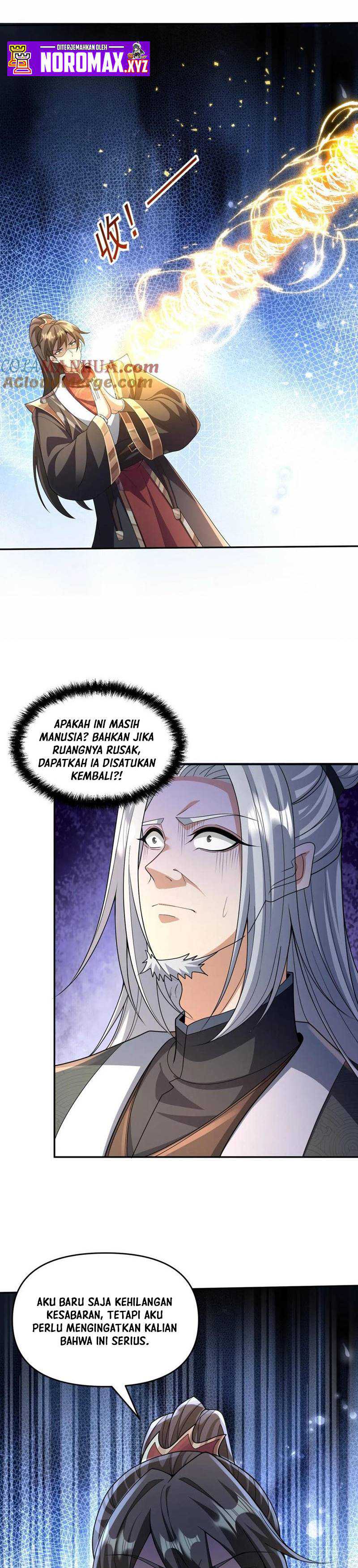 It’s Over! The Queen’s Soft Rice Husband is Actually Invincible Chapter 95 Bahasa Indonesia
