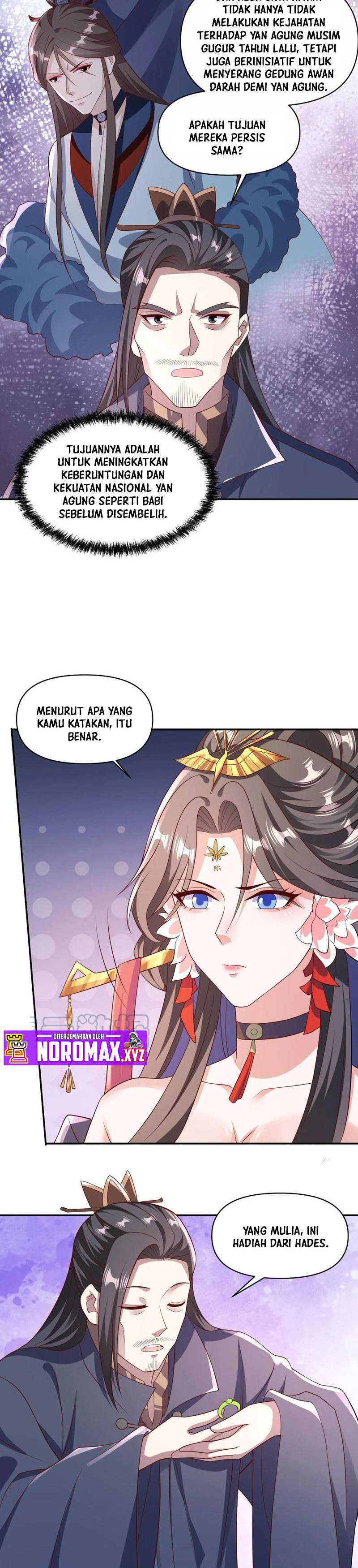 It’s Over! The Queen’s Soft Rice Husband is Actually Invincible Chapter 59 Bahasa Indonesia