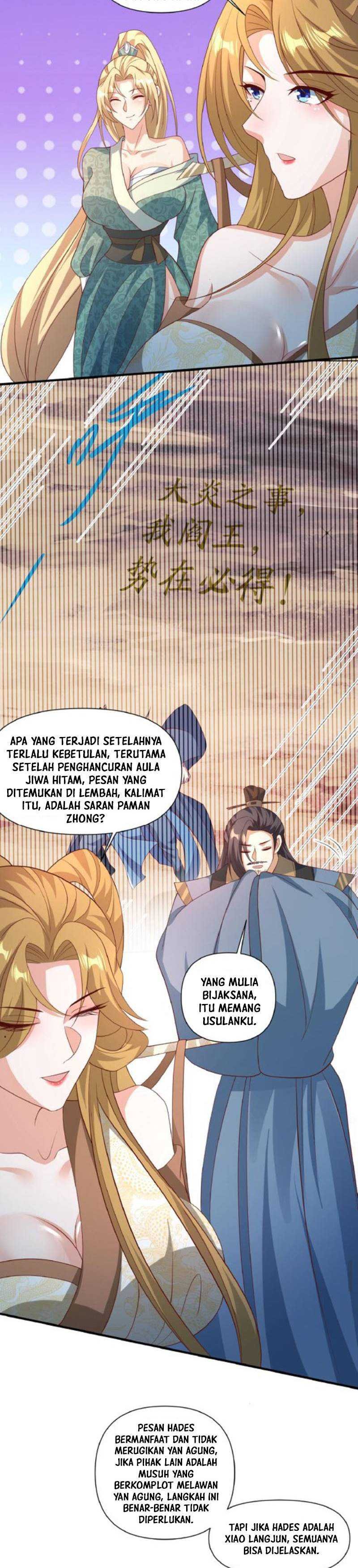 It’s Over! The Queen’s Soft Rice Husband is Actually Invincible Chapter 112 Bahasa Indonesia