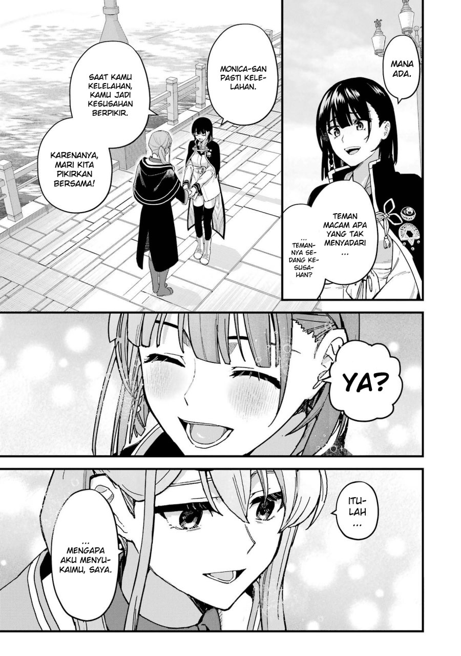 Majo no Tabitabi Chapter 18.1 Bahasa Indonesia