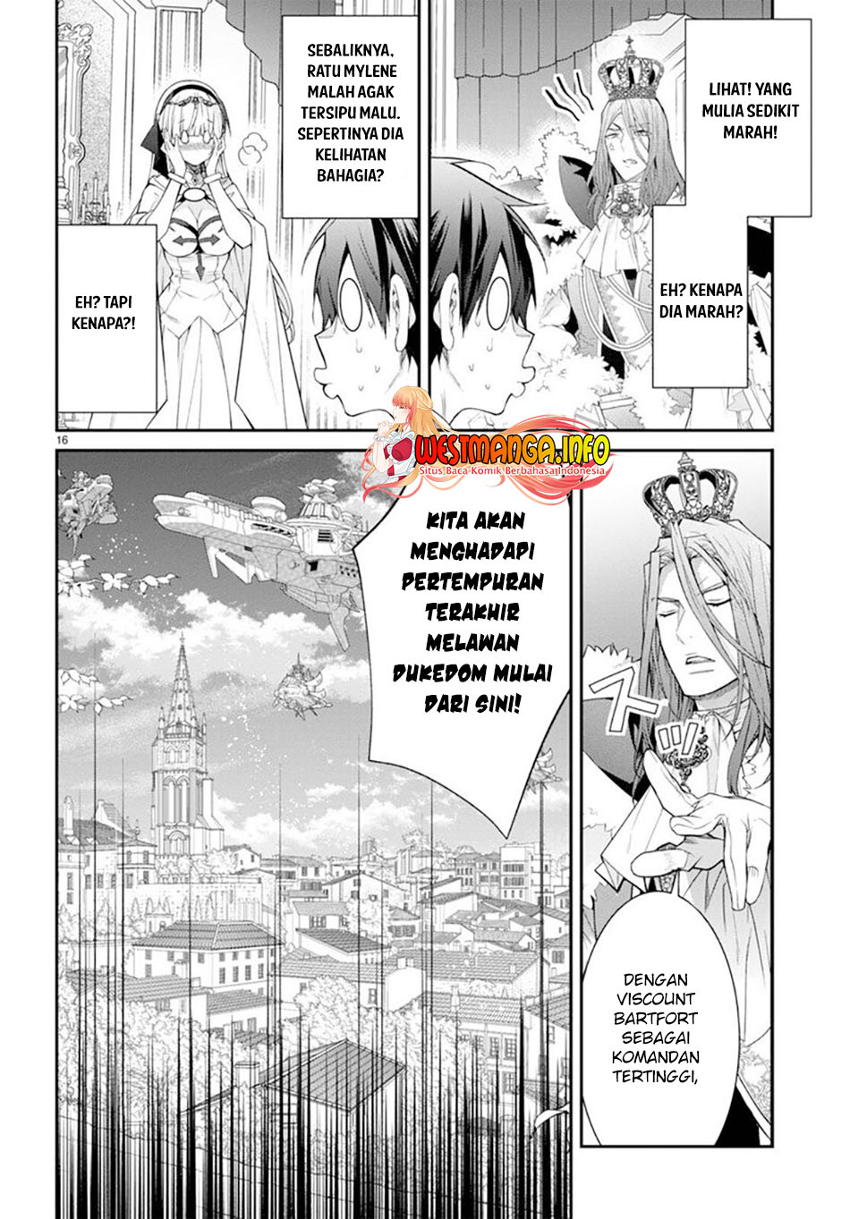 Otome Game Sekai wa Mob ni Kibishii Sekai Desu Chapter 53 Bahasa Indonesia