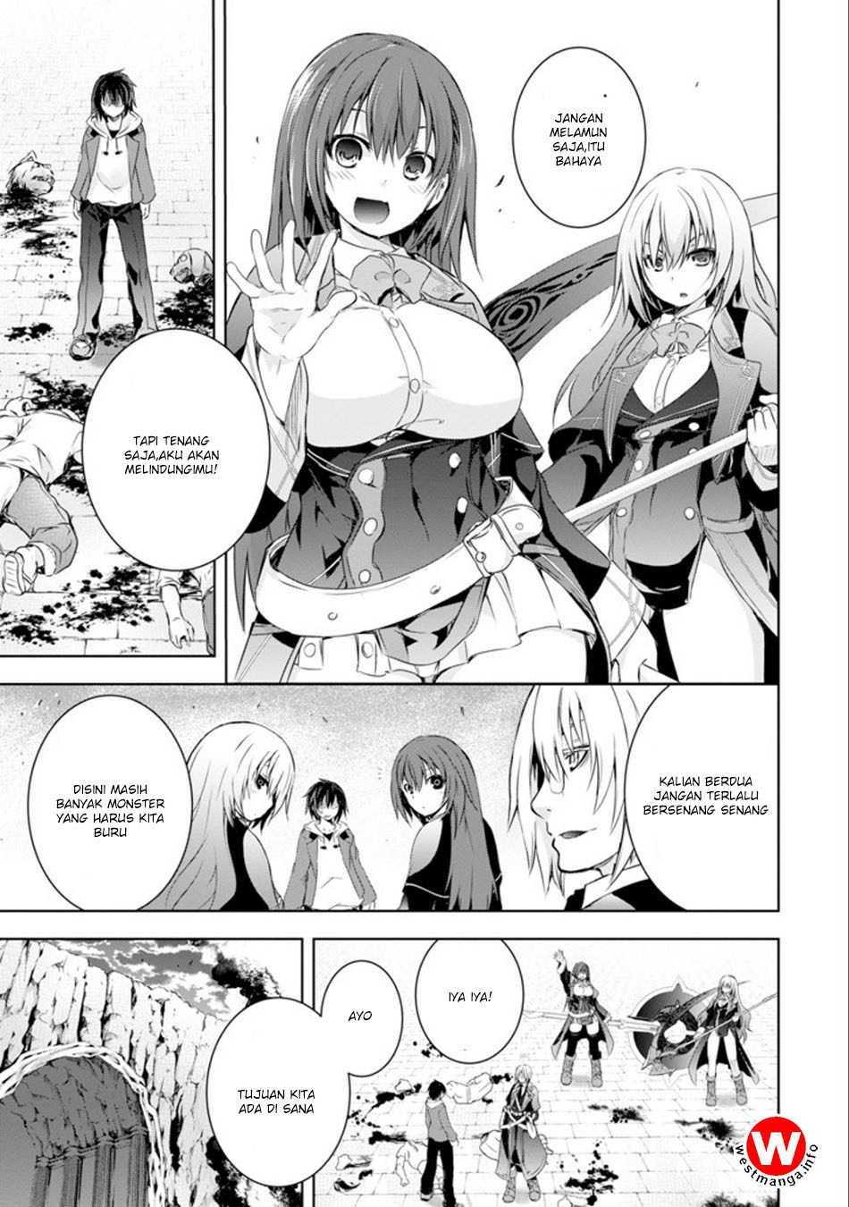 Maou to Ore no Hangyakuki Chapter 1.1 Bahasa Indonesia