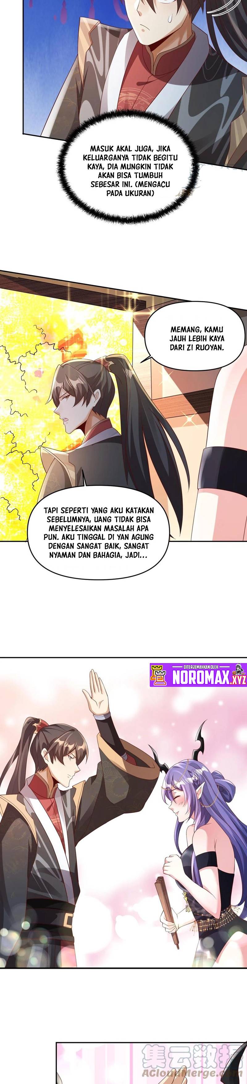 It’s Over! The Queen’s Soft Rice Husband is Actually Invincible Chapter 72 Bahasa Indonesia