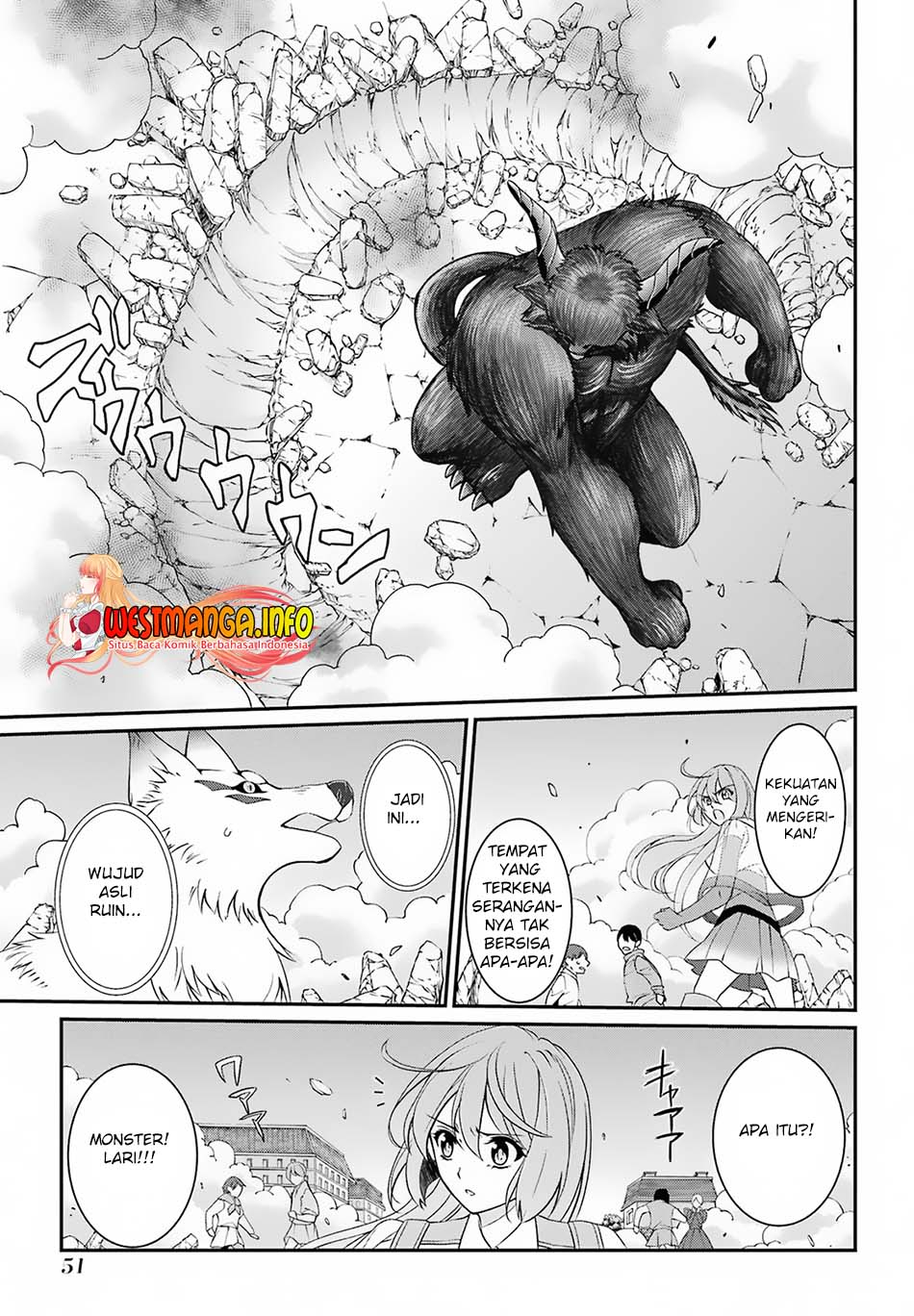 Shikkoku Tsukai no Saikyo Yusha Nakama Zen’in ni Uragira Retanode Saikyo no Mamono Chapter 52 Bahasa Indonesia