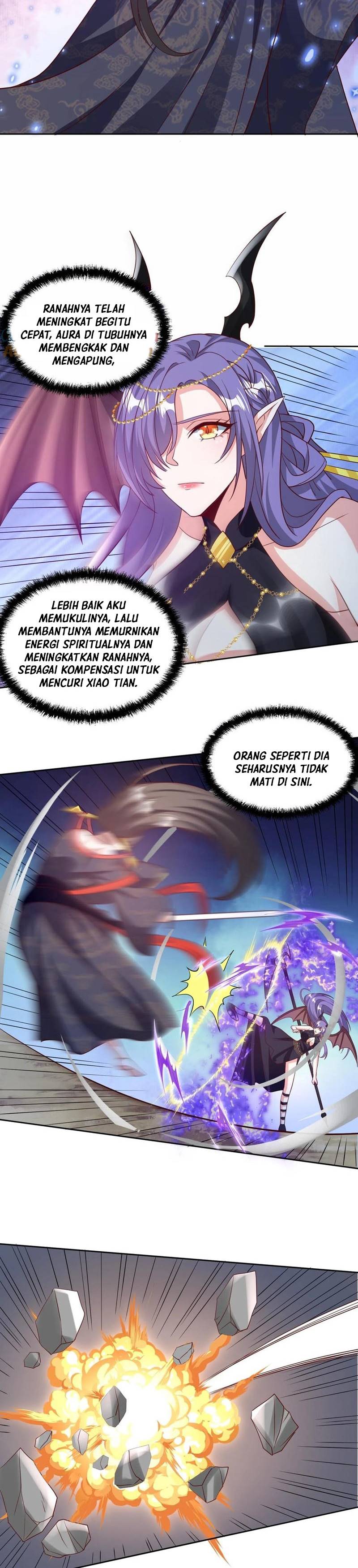 It’s Over! The Queen’s Soft Rice Husband is Actually Invincible Chapter 81 Bahasa Indonesia