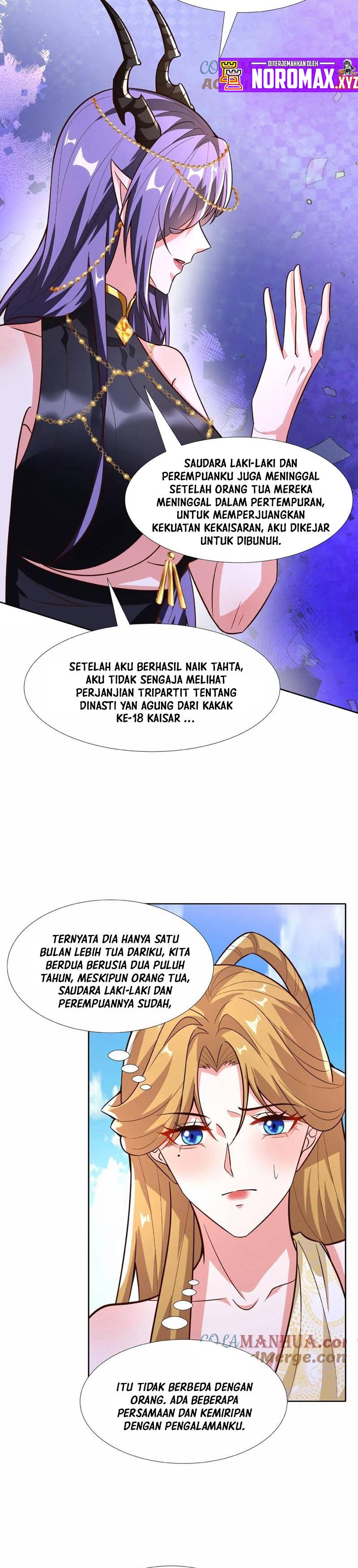 It’s Over! The Queen’s Soft Rice Husband is Actually Invincible Chapter 90 Bahasa Indonesia