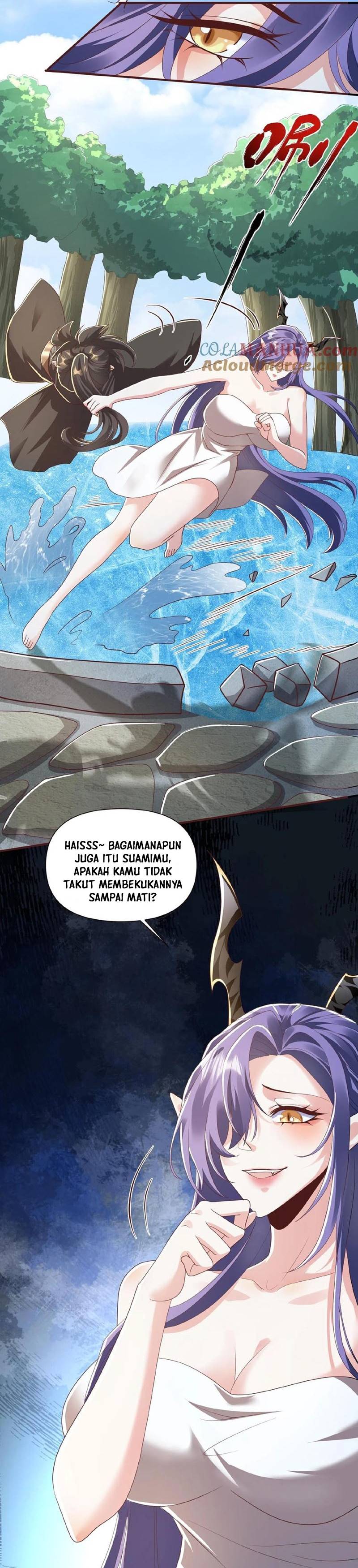 It’s Over! The Queen’s Soft Rice Husband is Actually Invincible Chapter 79 Bahasa Indonesia