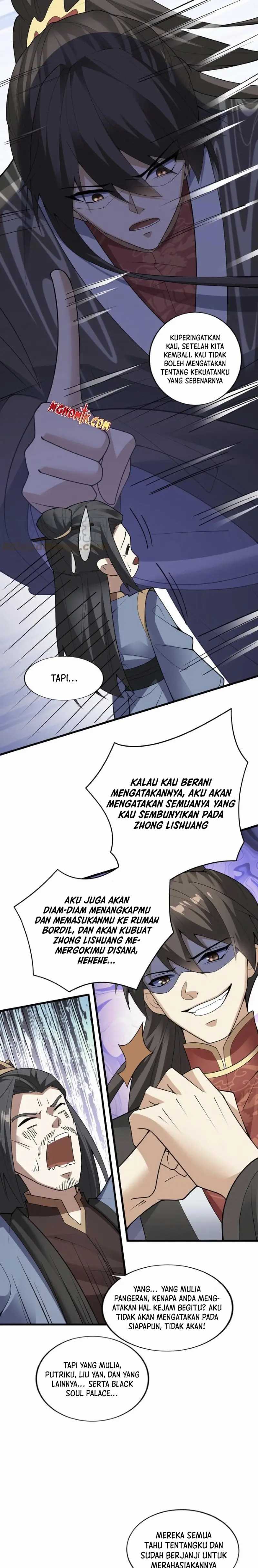 It’s Over! The Queen’s Soft Rice Husband is Actually Invincible Chapter 57 Bahasa Indonesia