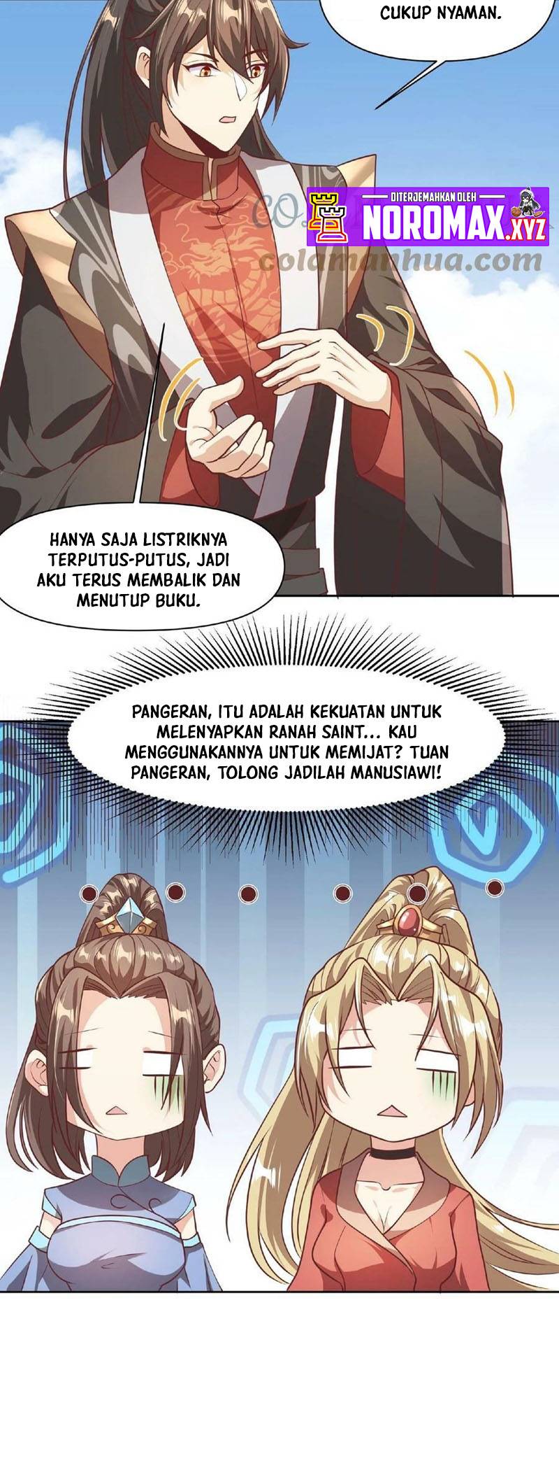 It’s Over! The Queen’s Soft Rice Husband is Actually Invincible Chapter 43 Bahasa Indonesia